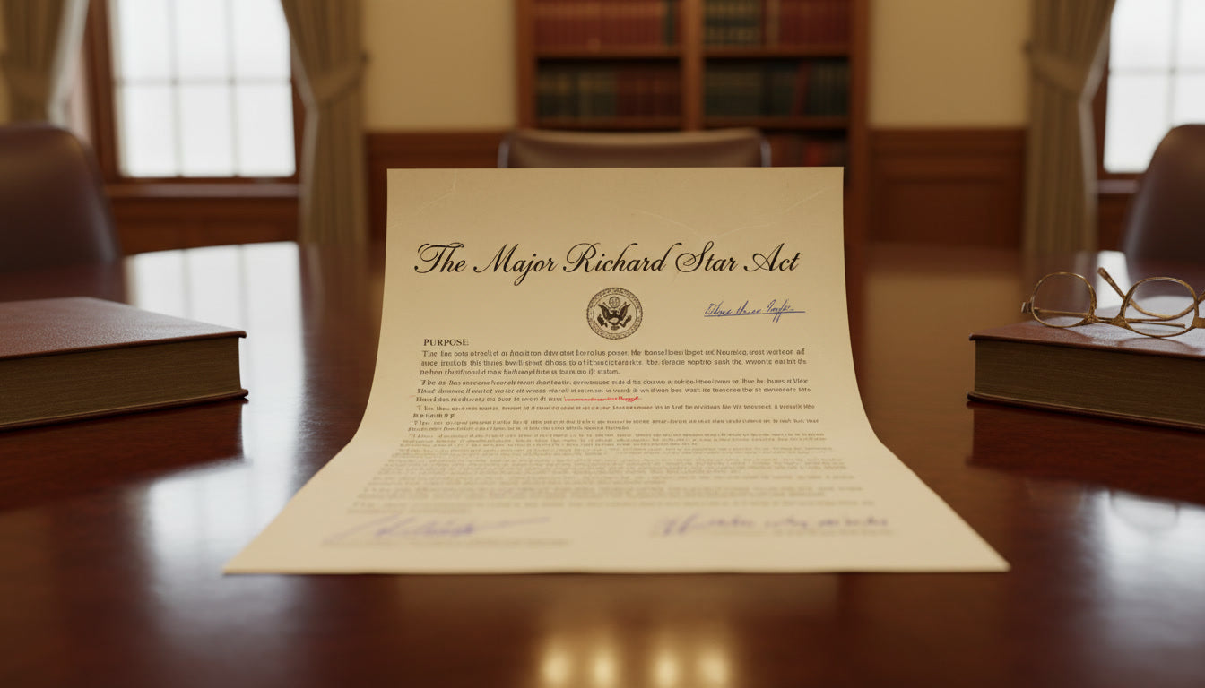 The Major Richard Star Act: What Every Combat-Wounded Veteran Needs to Know Right Now